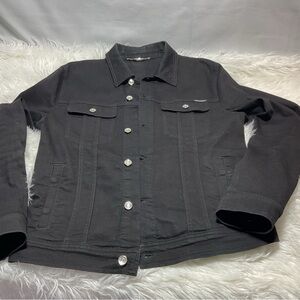 Dolce & Gabbana Black Lightweight Shirt Jacket